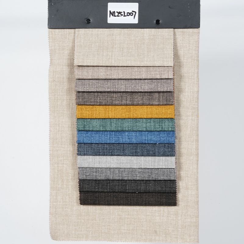 Tykke og tynne striper Sofastoff i polyester