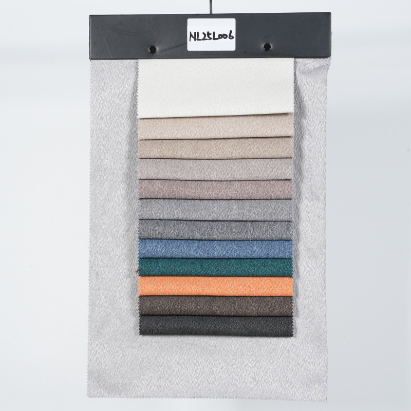 Tynne skråstriper Jacquard polyester sofastoff