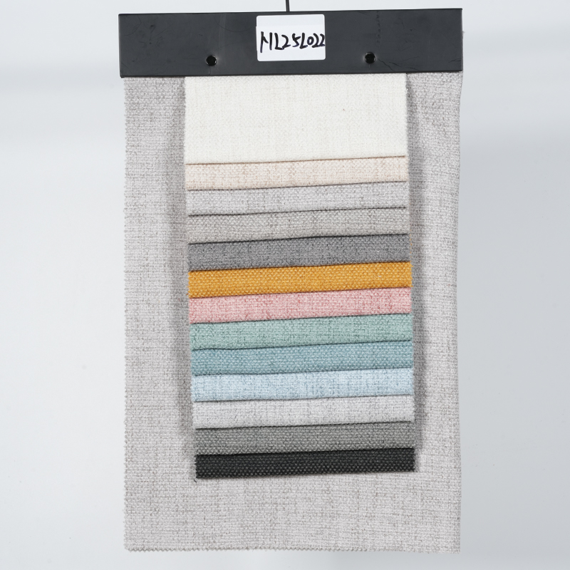 Sliping Grid Polyester Sofa Stoff